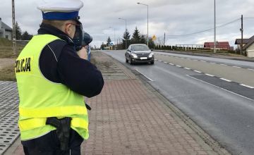 Pomiar prędkości/fot. policja.pl